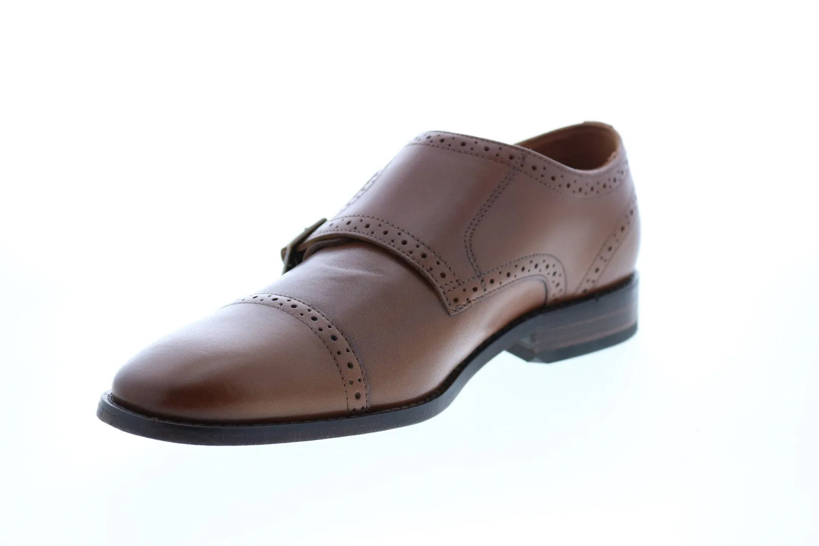 Men's Brown Monk Strap Oxfords & Lace Ups