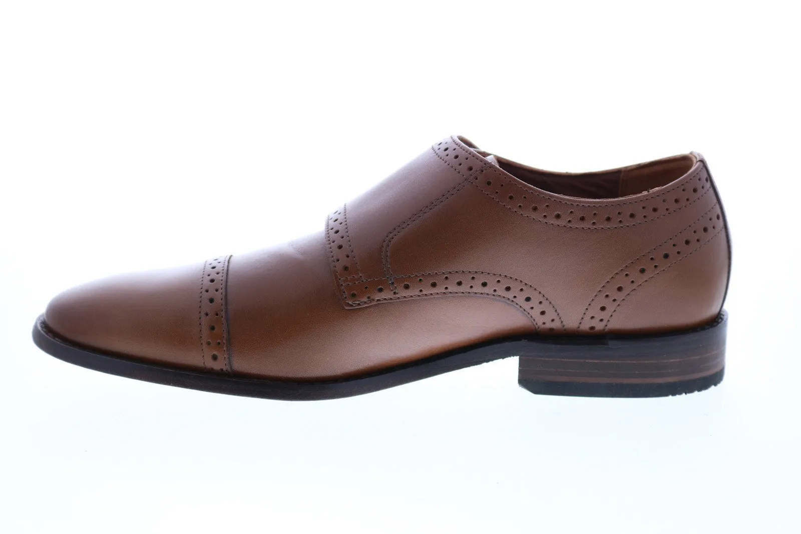 Men's Brown Monk Strap Oxfords & Lace Ups