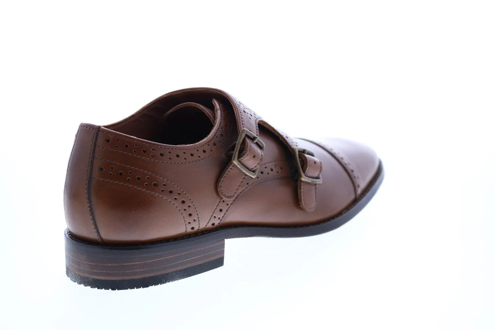 Men's Brown Monk Strap Oxfords & Lace Ups