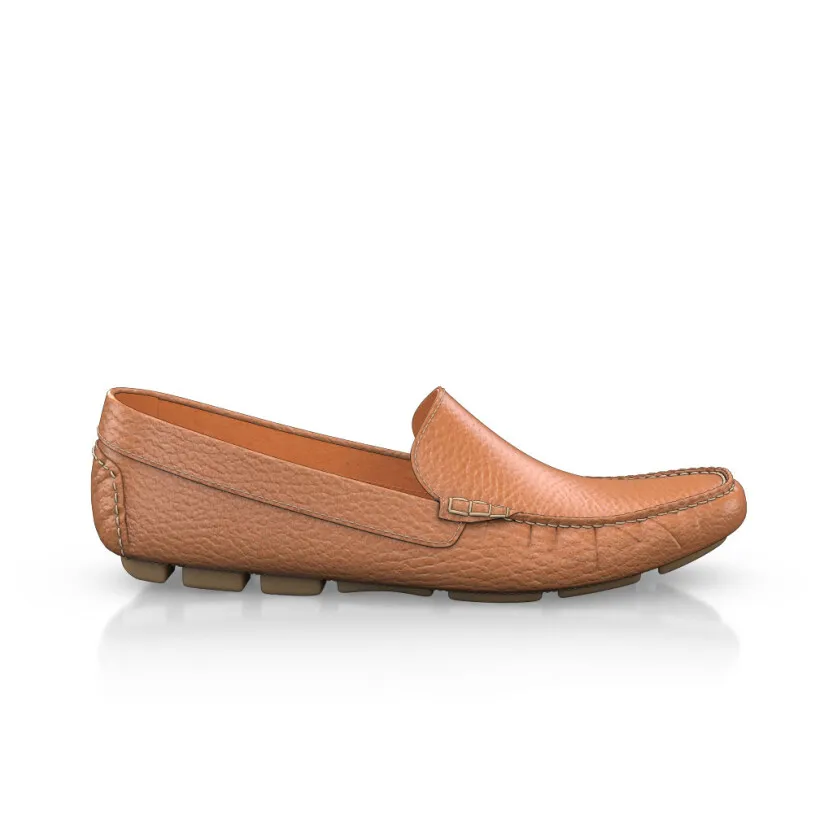 Classic Men's Moccasins in Tan