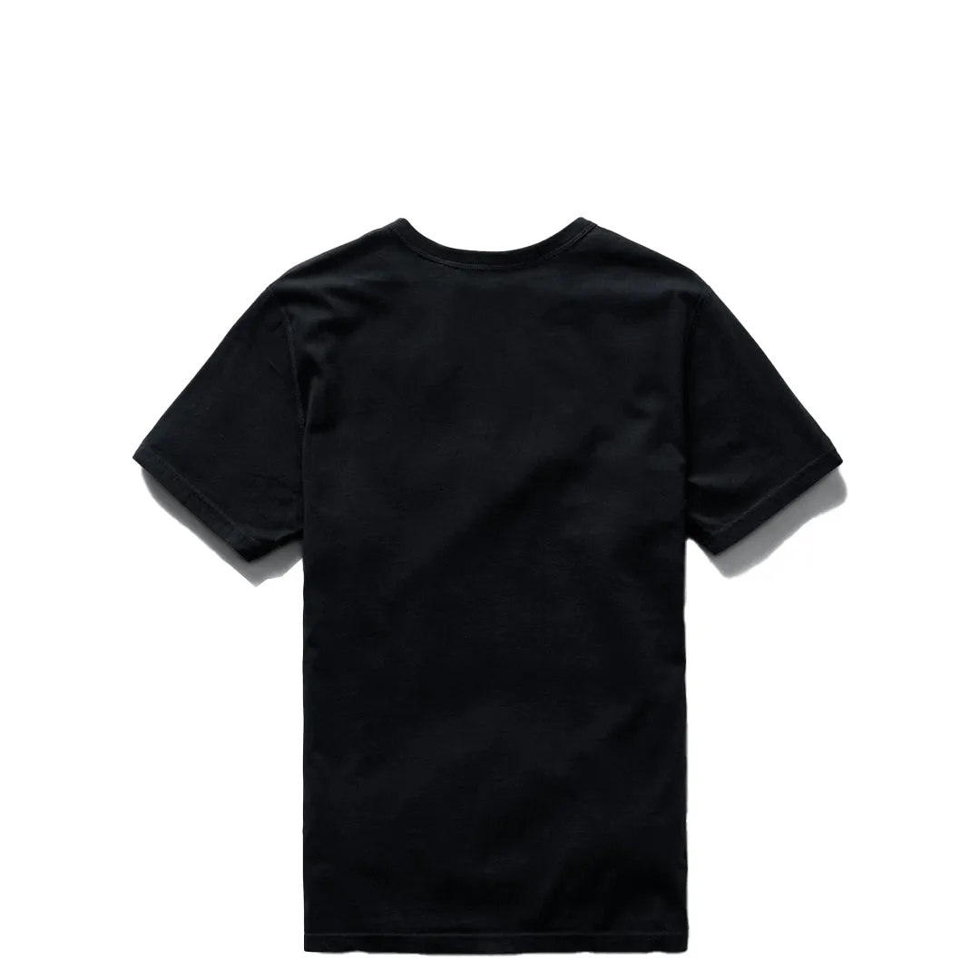 MEN'S KNIT COTTON JERSEY T-SHIRT BLACK