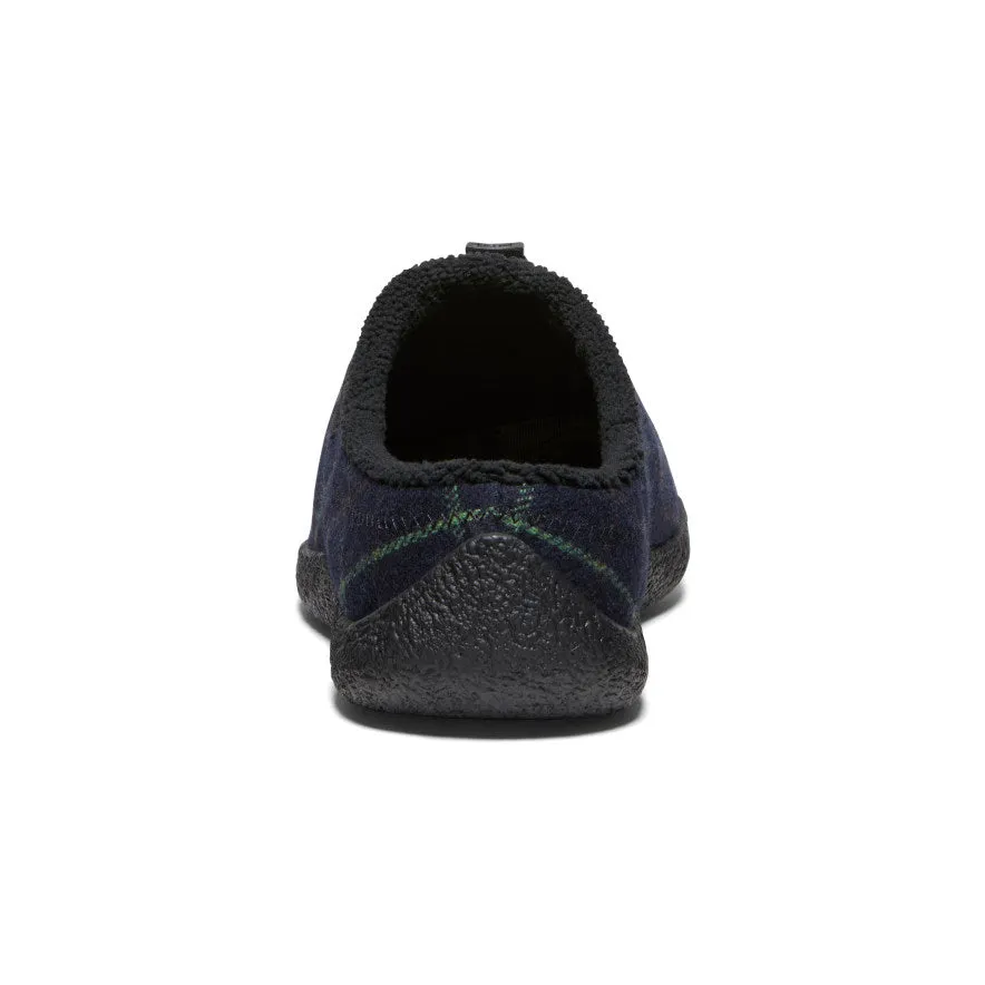 Men's Navy Plaid Howser III Slide.