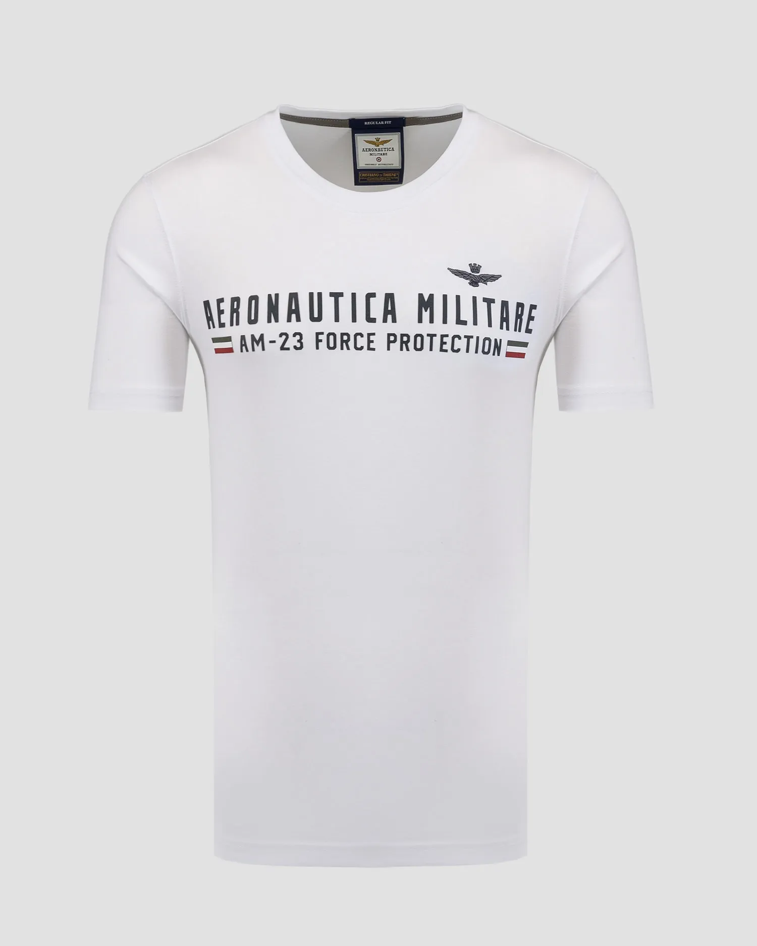 Men’s white T-shirt Aeronautica Militare 242TS1942J538-73062