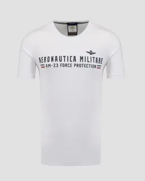 Men’s white T-shirt Aeronautica Militare 242TS1942J538-73062