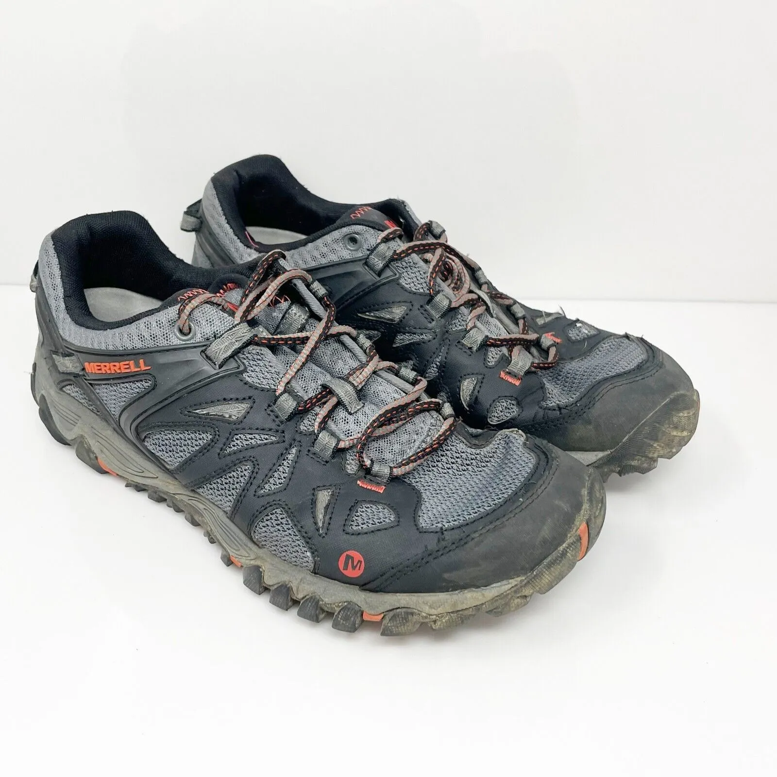 Merrell Mens All Out Blaze Aero Sport J65105 Gray Hiking Shoes Sneakers Size 9.5