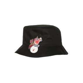 Miami HEAT Mitchell & Ness Logolap Bucket Hat