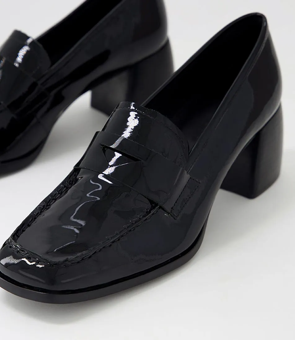 MIDAS Preemar Black Patent Leather Heels