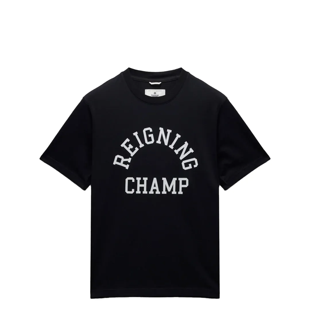 MIDWEIGHT JERSEY ARCH LOGO SHIRT BLACK