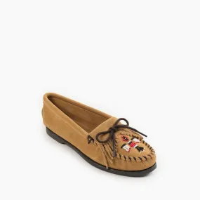 Suede Leather Minnetonka Women's Thunderbird Moccasins