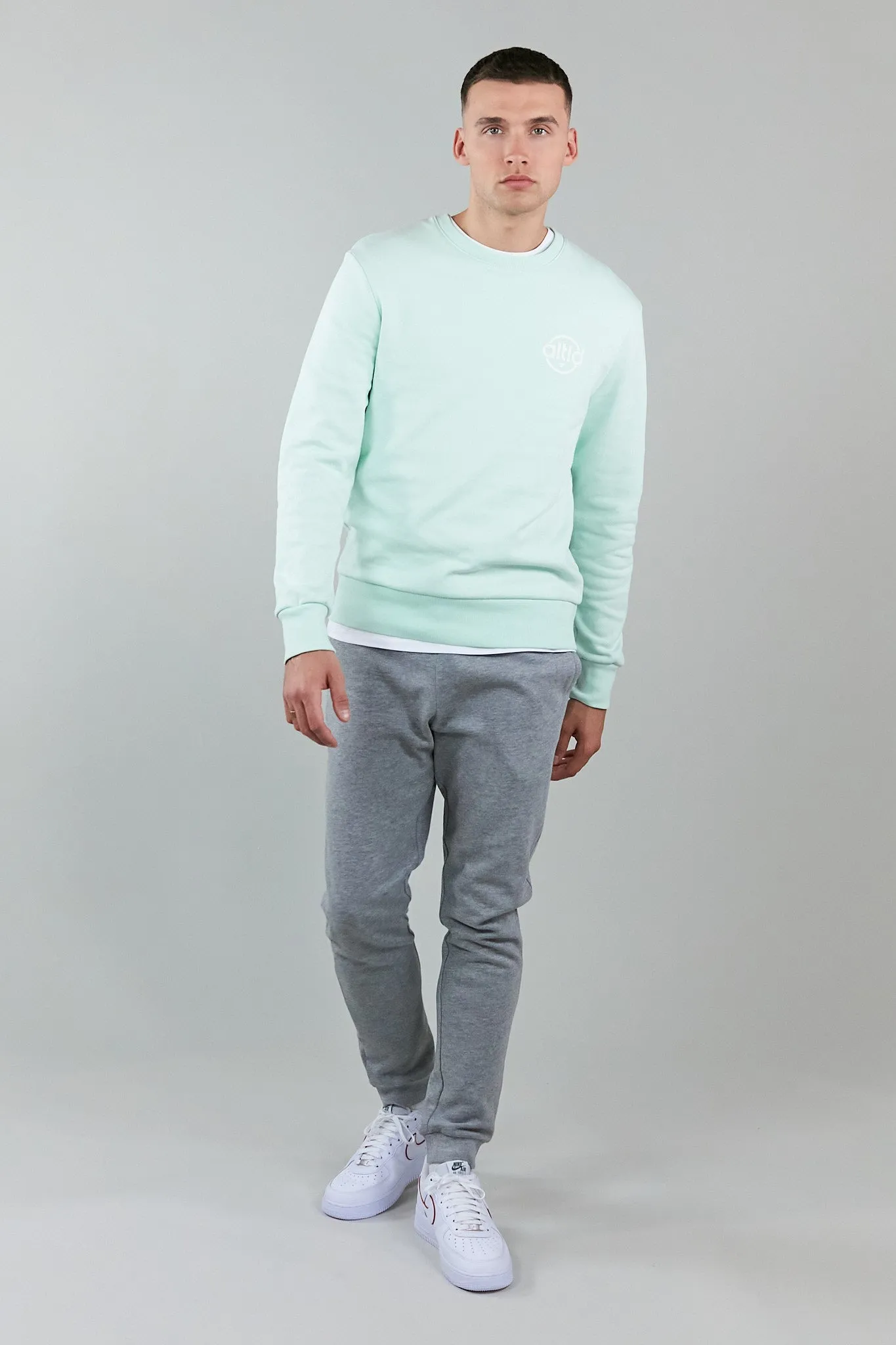 mint graphic sweatshirt