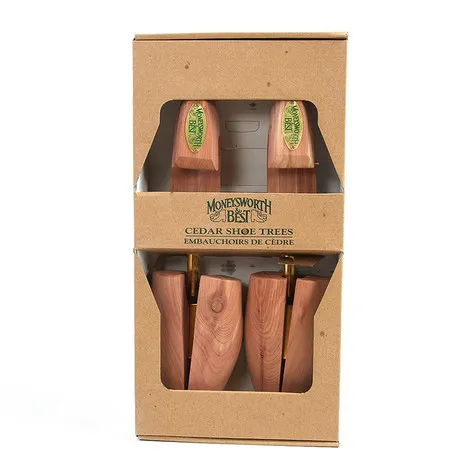 Moneysworth Cedar Shoe Tree With Hook Heels