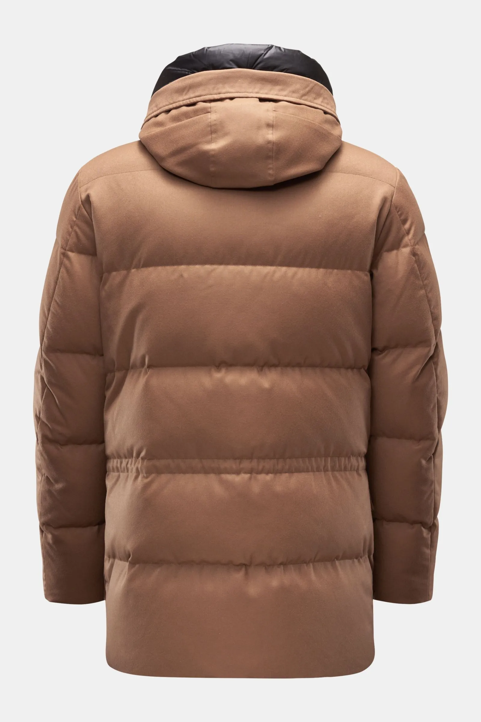 MONTECORE down short coat light brown