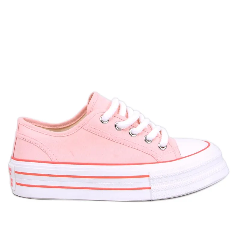 Moorel Pink double sole sneakers