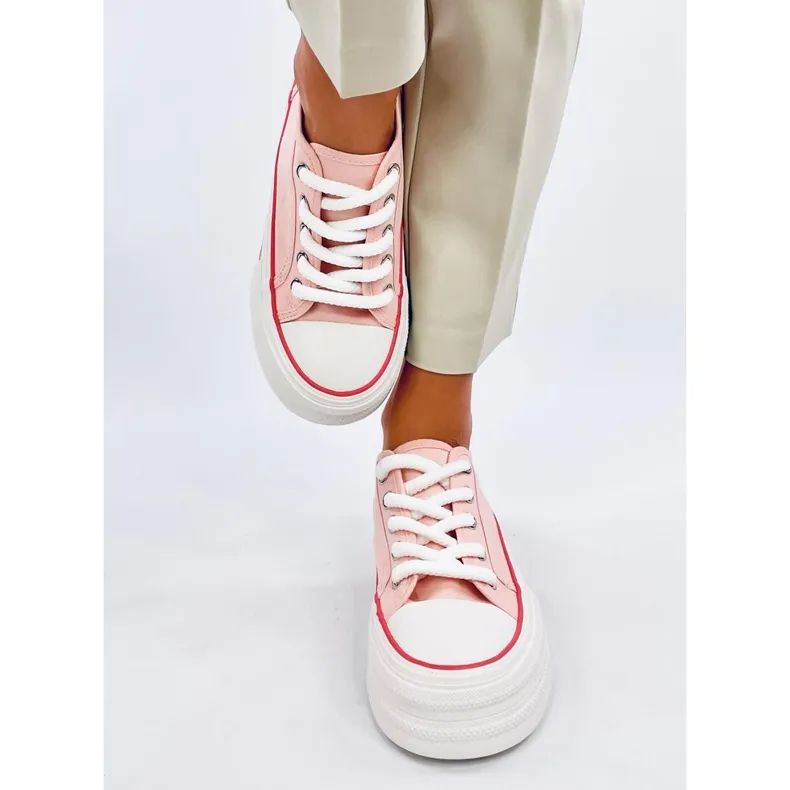 Moorel Pink double sole sneakers