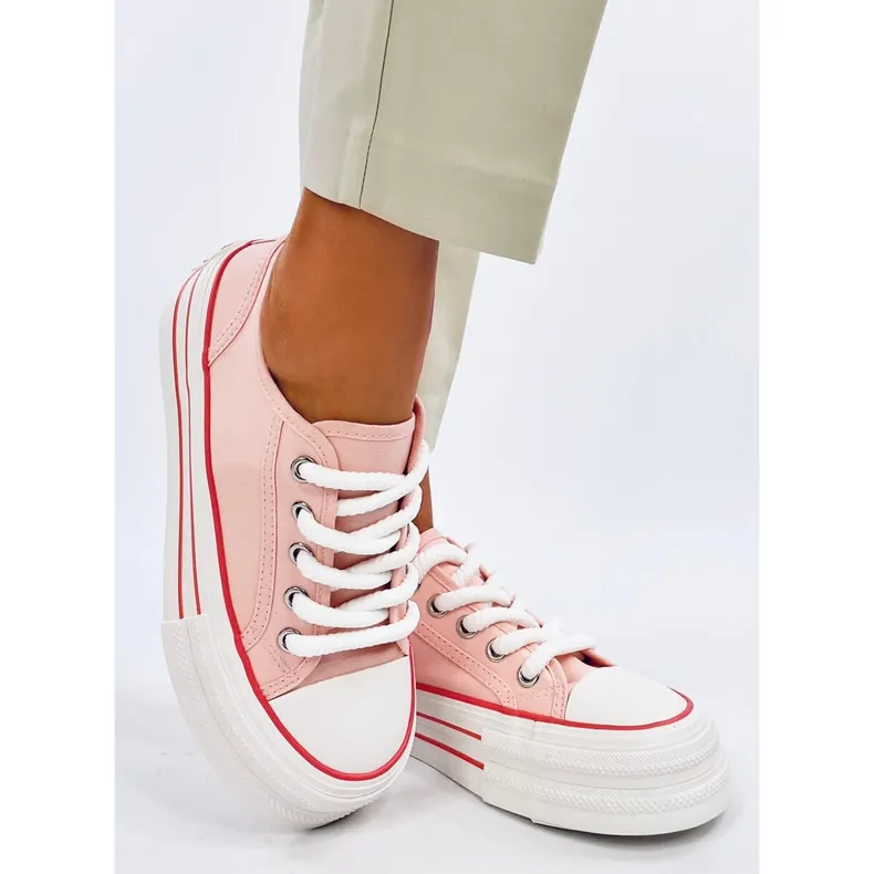 Moorel Pink double sole sneakers