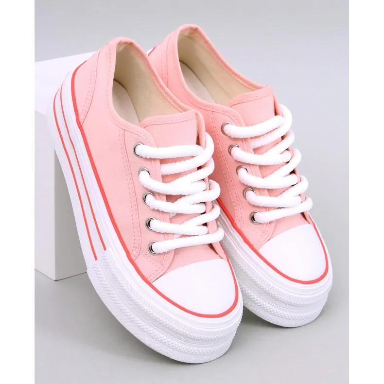 Moorel Pink double sole sneakers