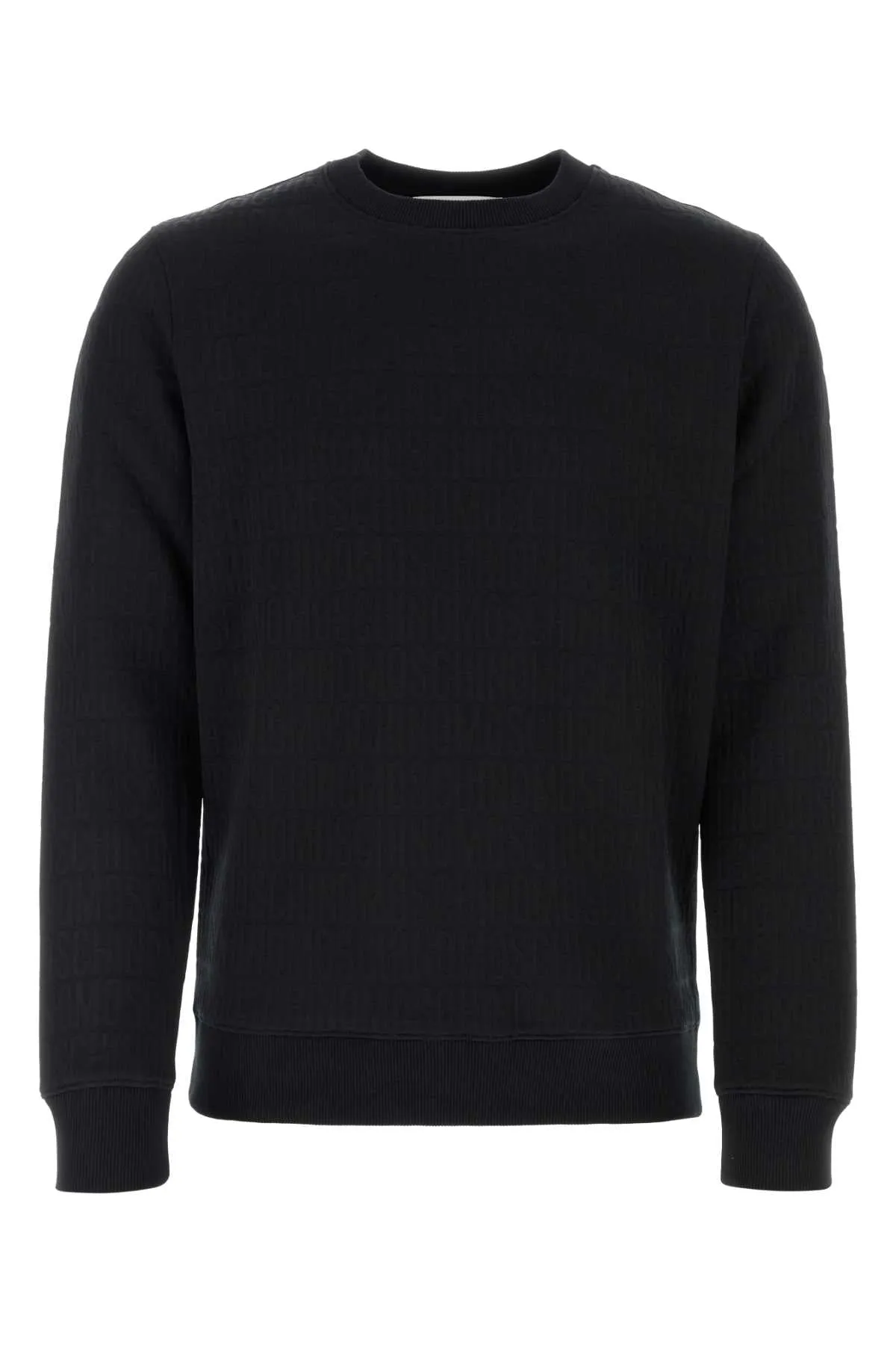 Moschino Black Polyester Blend Sweatshirt