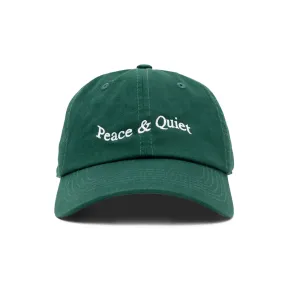 Museum Of Peace And Quiet Wordmark Dad Hat 'Pine'