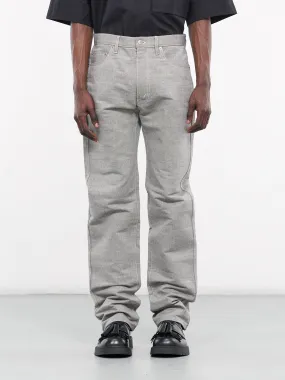 Mélange Five Pocket Trousers (S67LA0035-M30006-LIGHT-GREY)