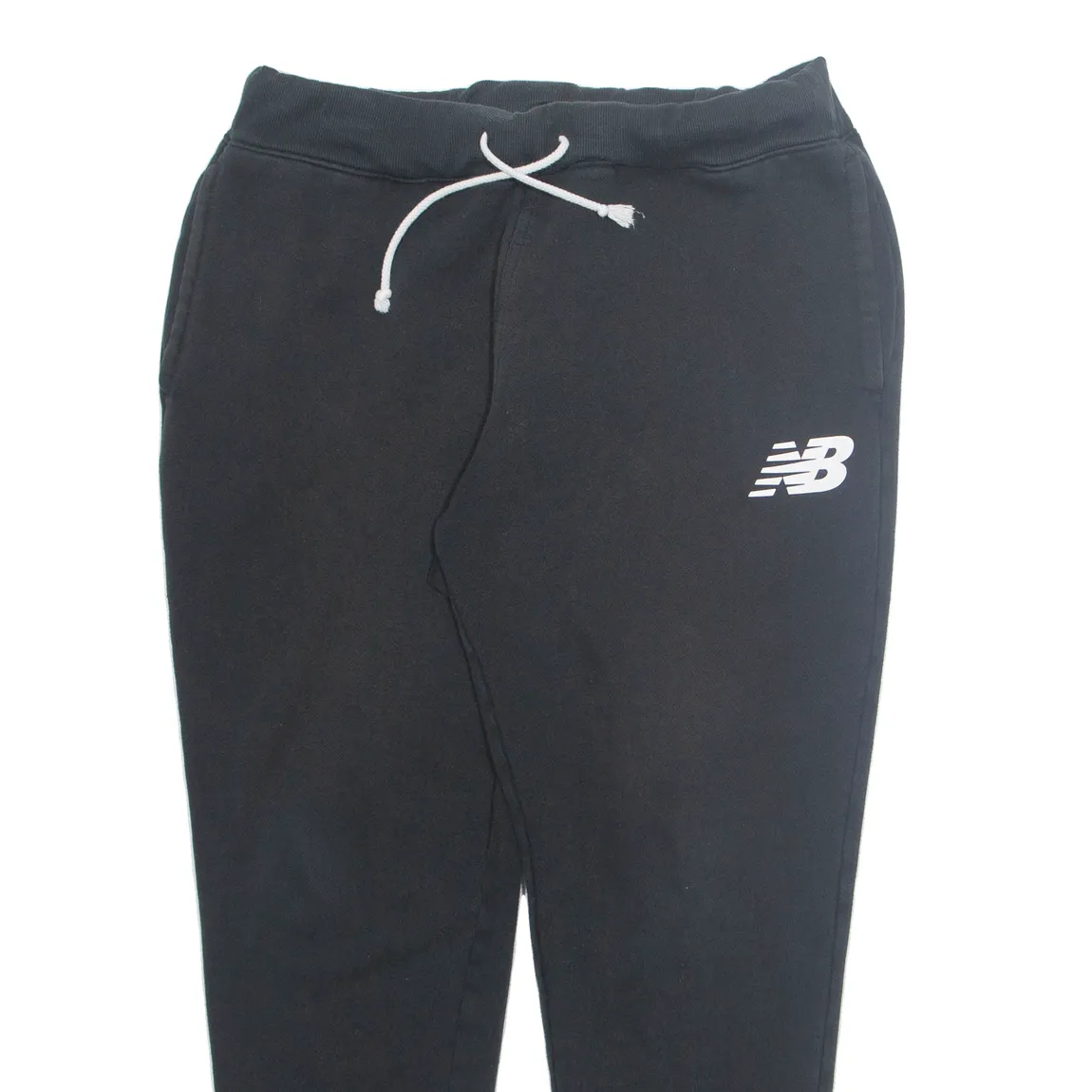 NEW BALANCE Mens Joggers Black Tapered L W30 L27