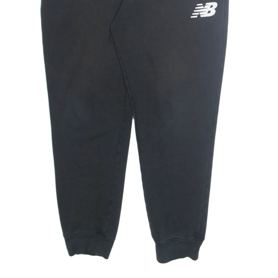 NEW BALANCE Mens Joggers Black Tapered L W30 L27