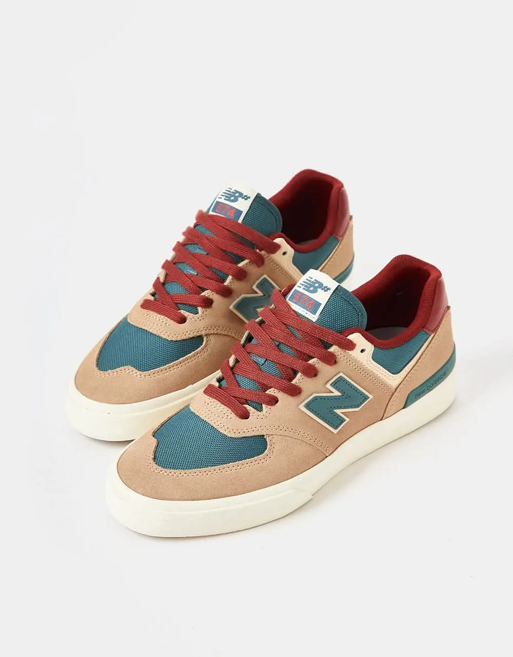 New Balance Numeric 574 Skate Shoes - Tan Sage