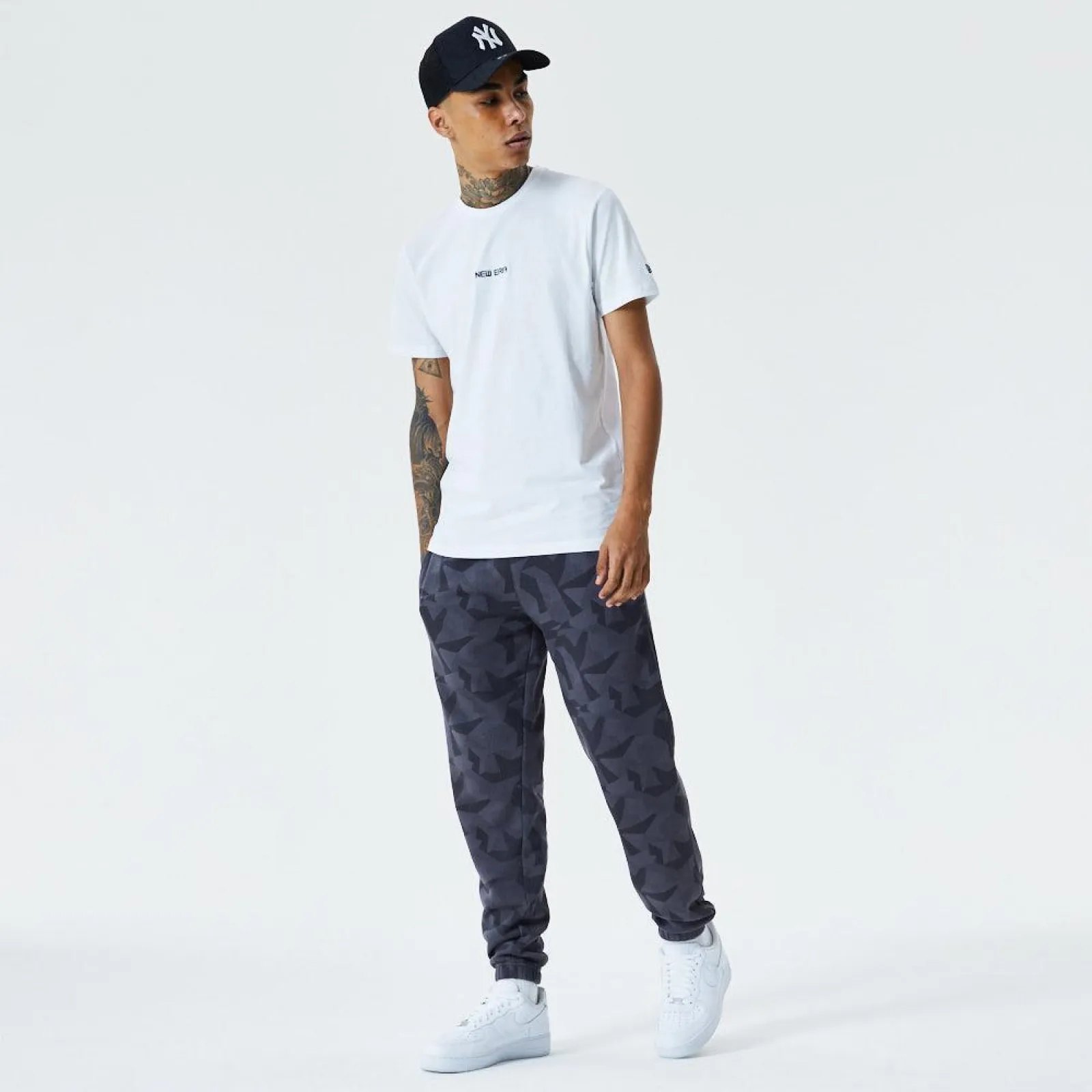 New Era Geometric Camo Joggers ''Grey''