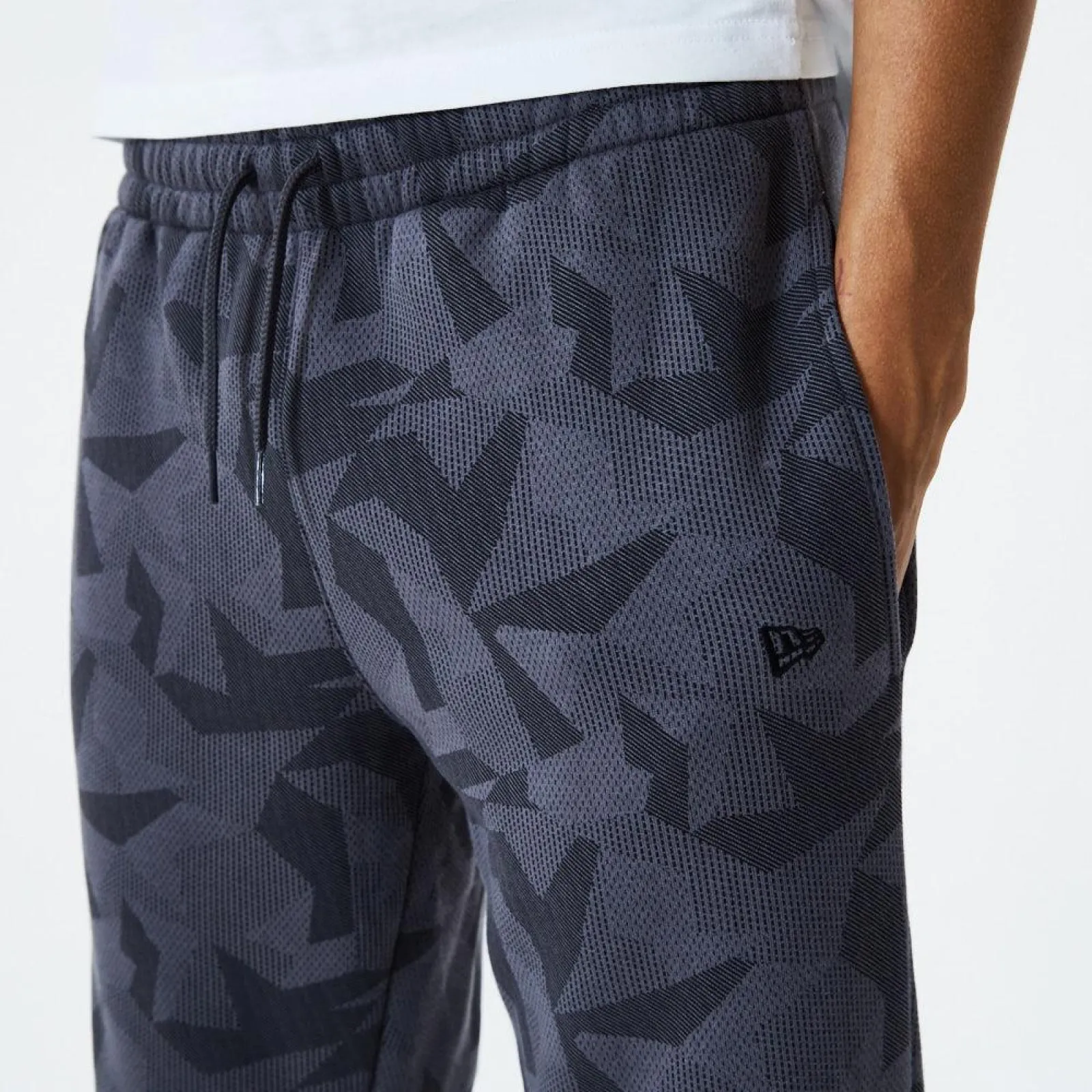 New Era Geometric Camo Joggers ''Grey''