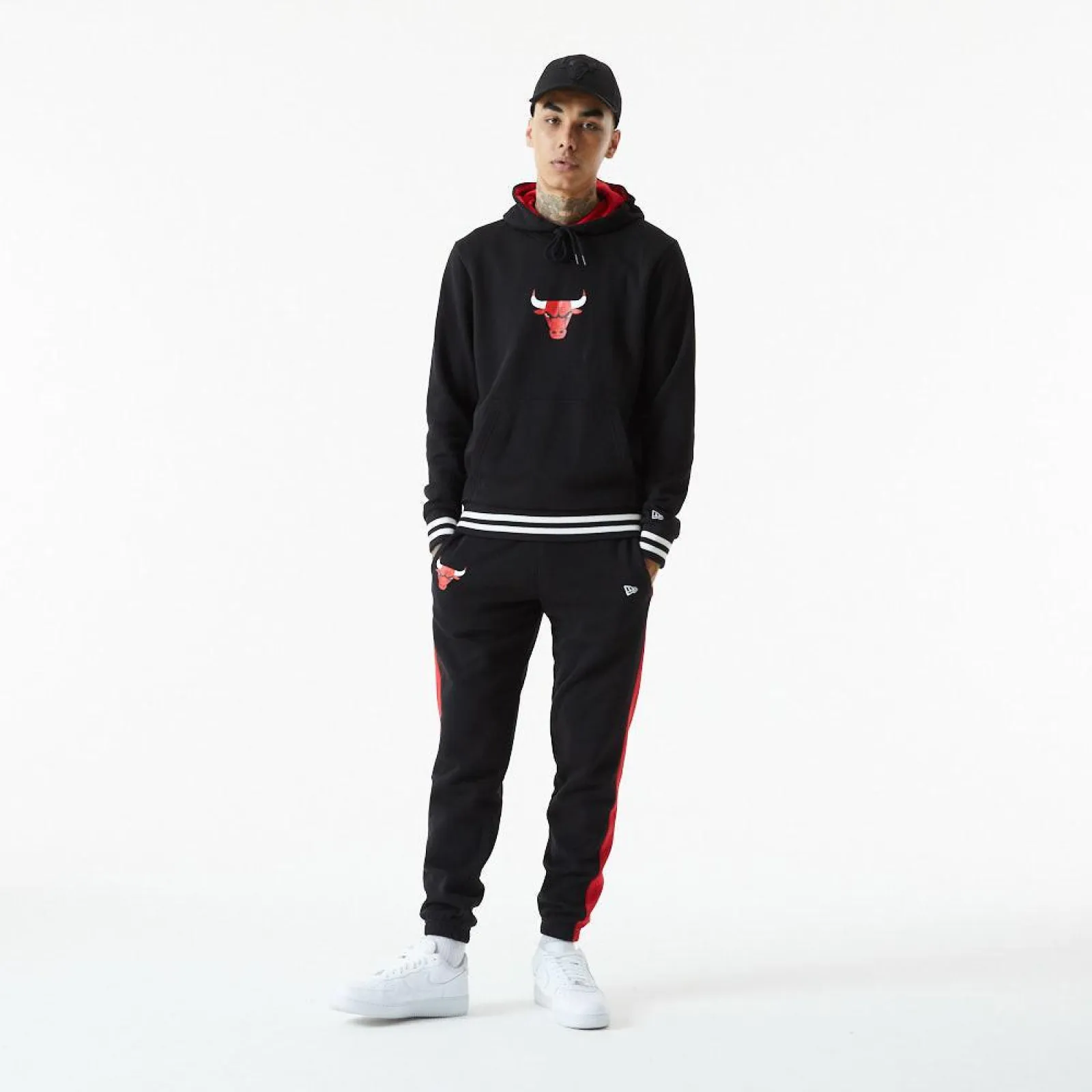 New Era NBA Logo Chicago Bulls Joggers ''Black''