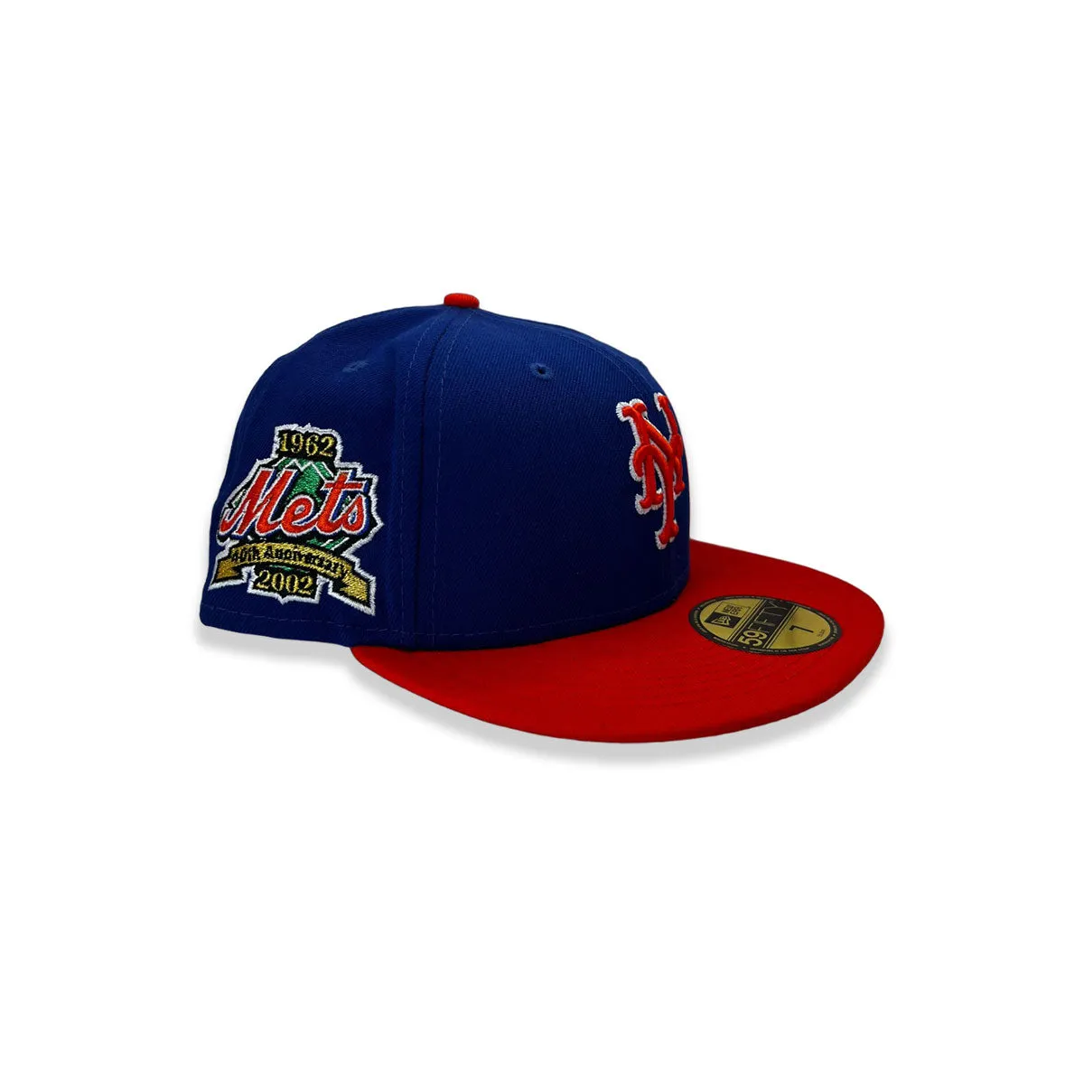 New Era New York Mets 40TH Anniversary Patch 59FIFTY Fitted Hat