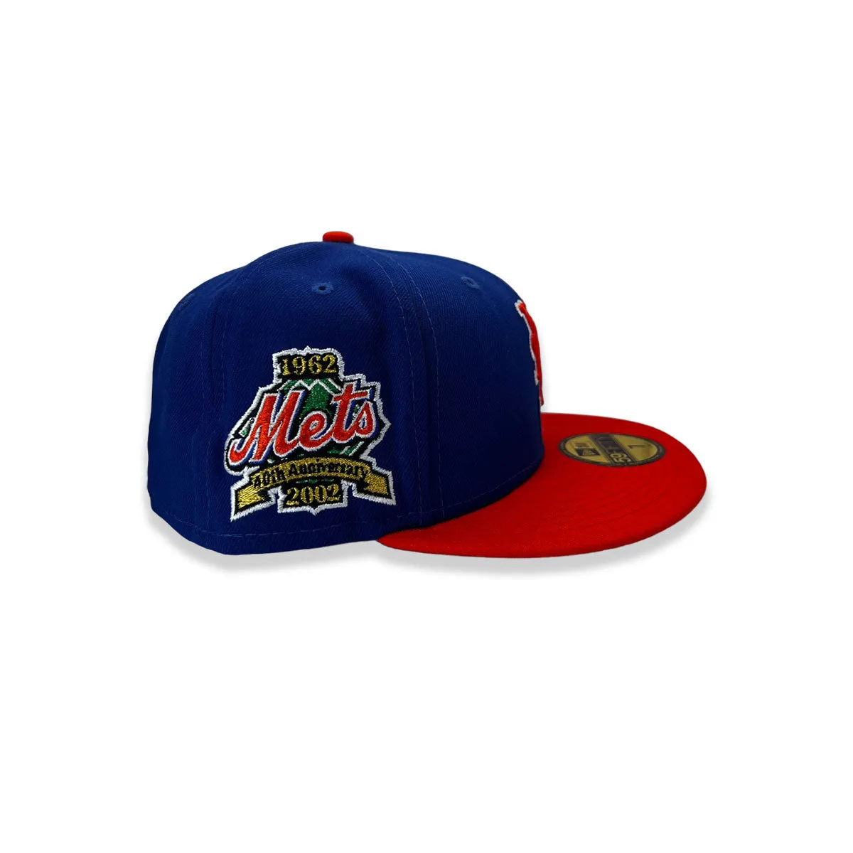 New Era New York Mets 40TH Anniversary Patch 59FIFTY Fitted Hat