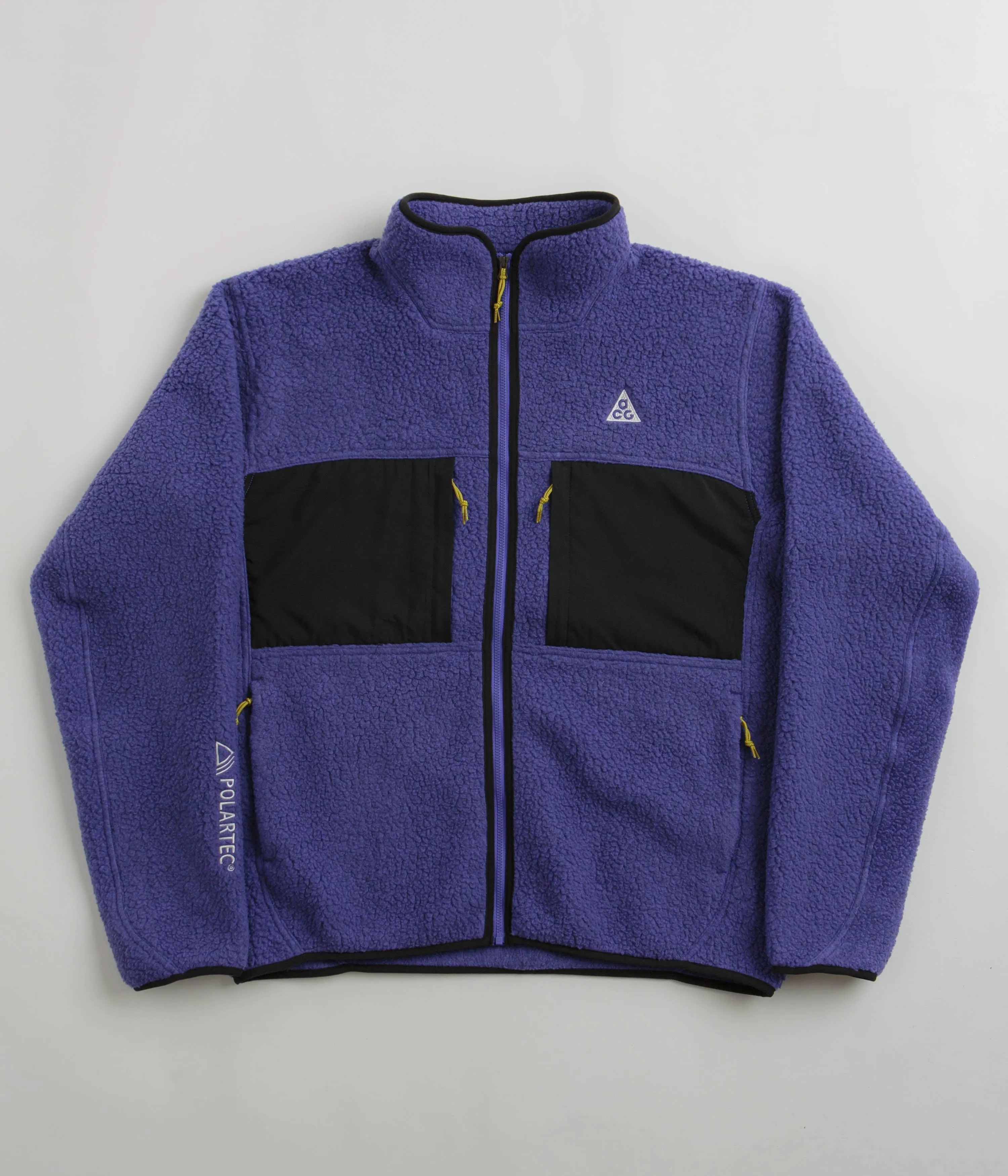 Nike ACG Arctic Wolf Full Zip Fleece - Persian Violet Black Summit White