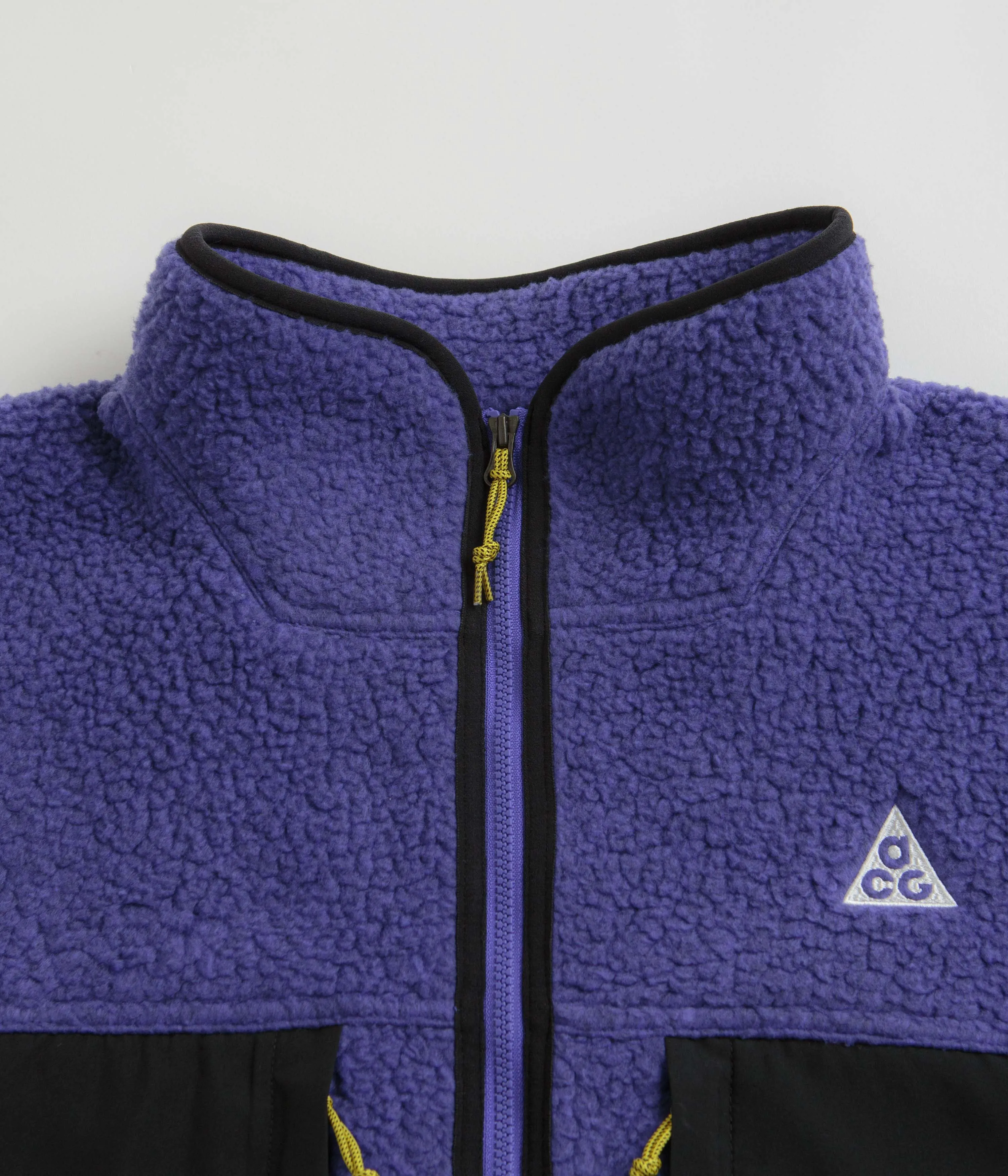 Nike ACG Arctic Wolf Full Zip Fleece - Persian Violet Black Summit White