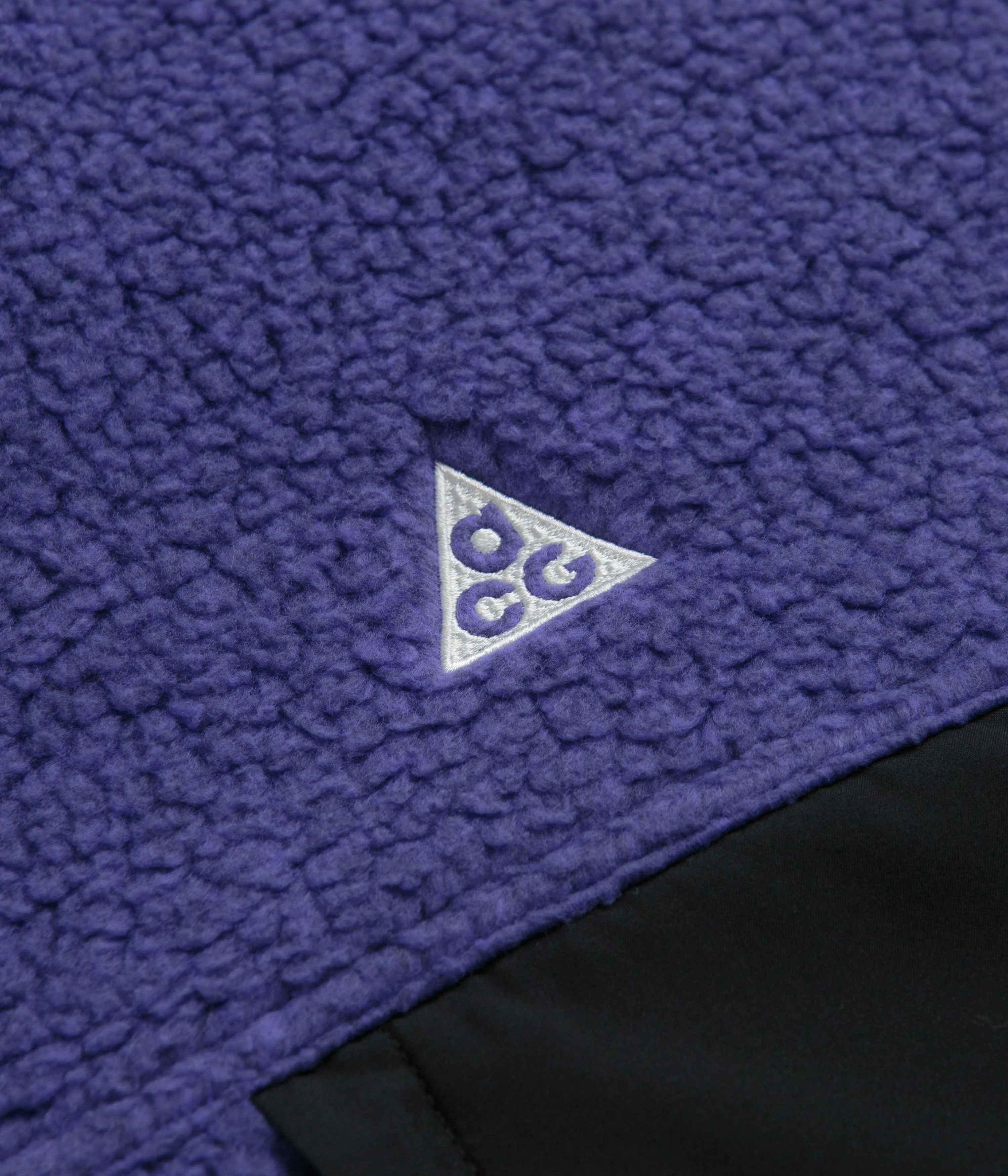 Nike ACG Arctic Wolf Full Zip Fleece - Persian Violet Black Summit White