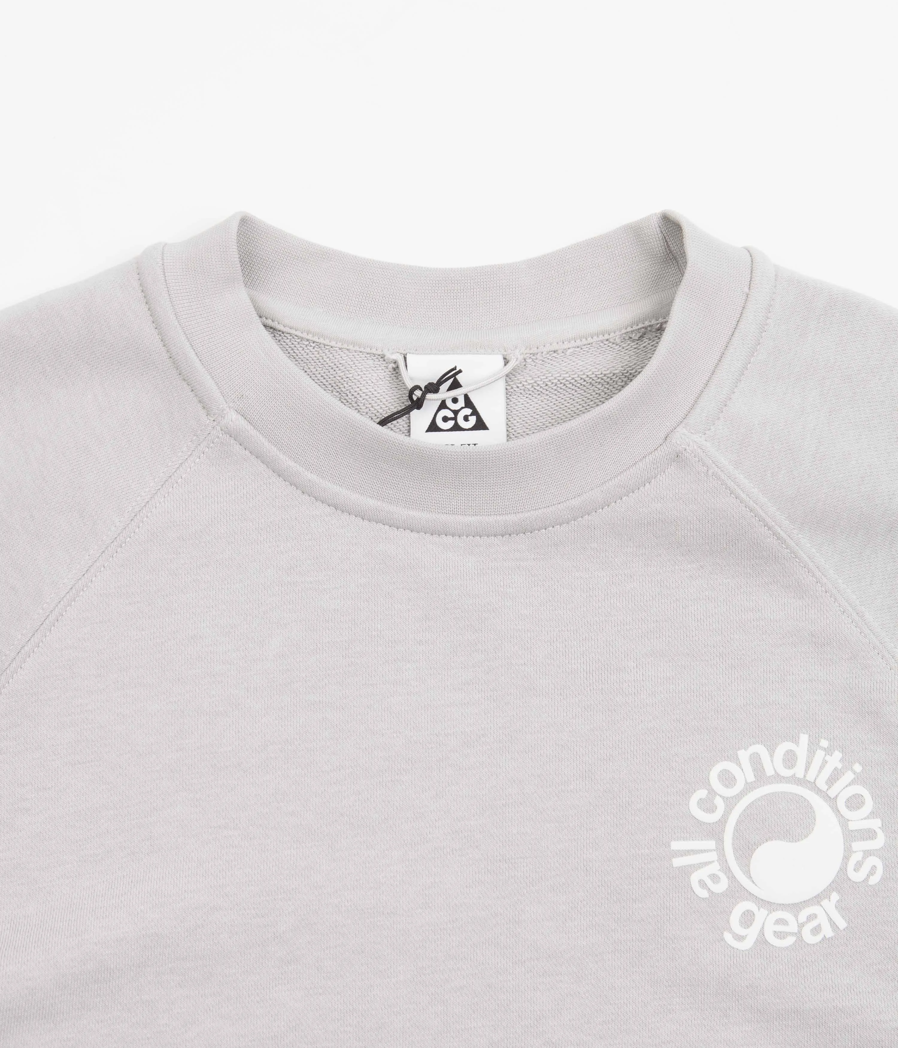 Nike ACG Light Iron Ore Summit White Sweatshirt