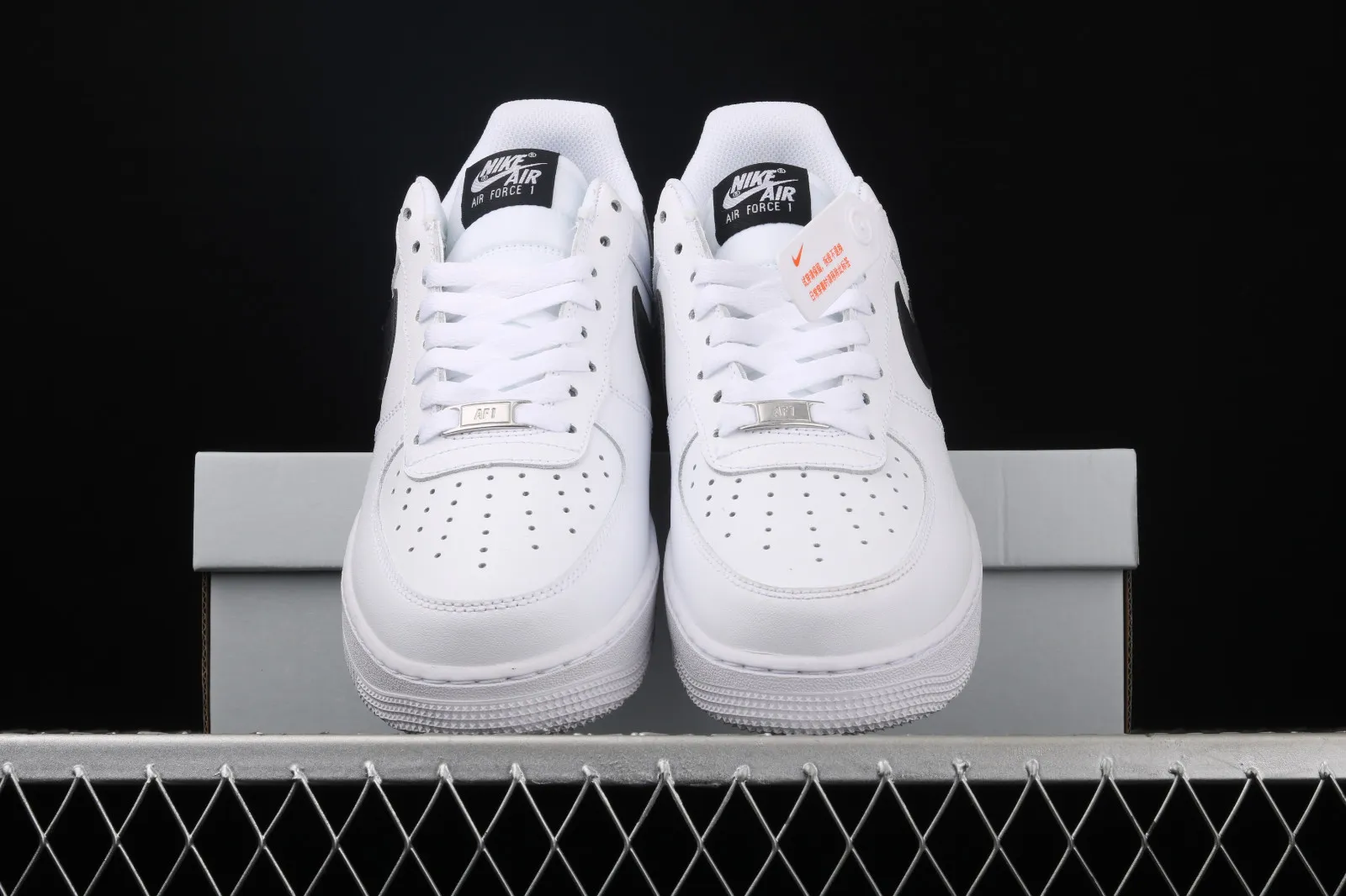 Nike Air Force 1 Low AN20 GS White Black Shoes CT7724-100