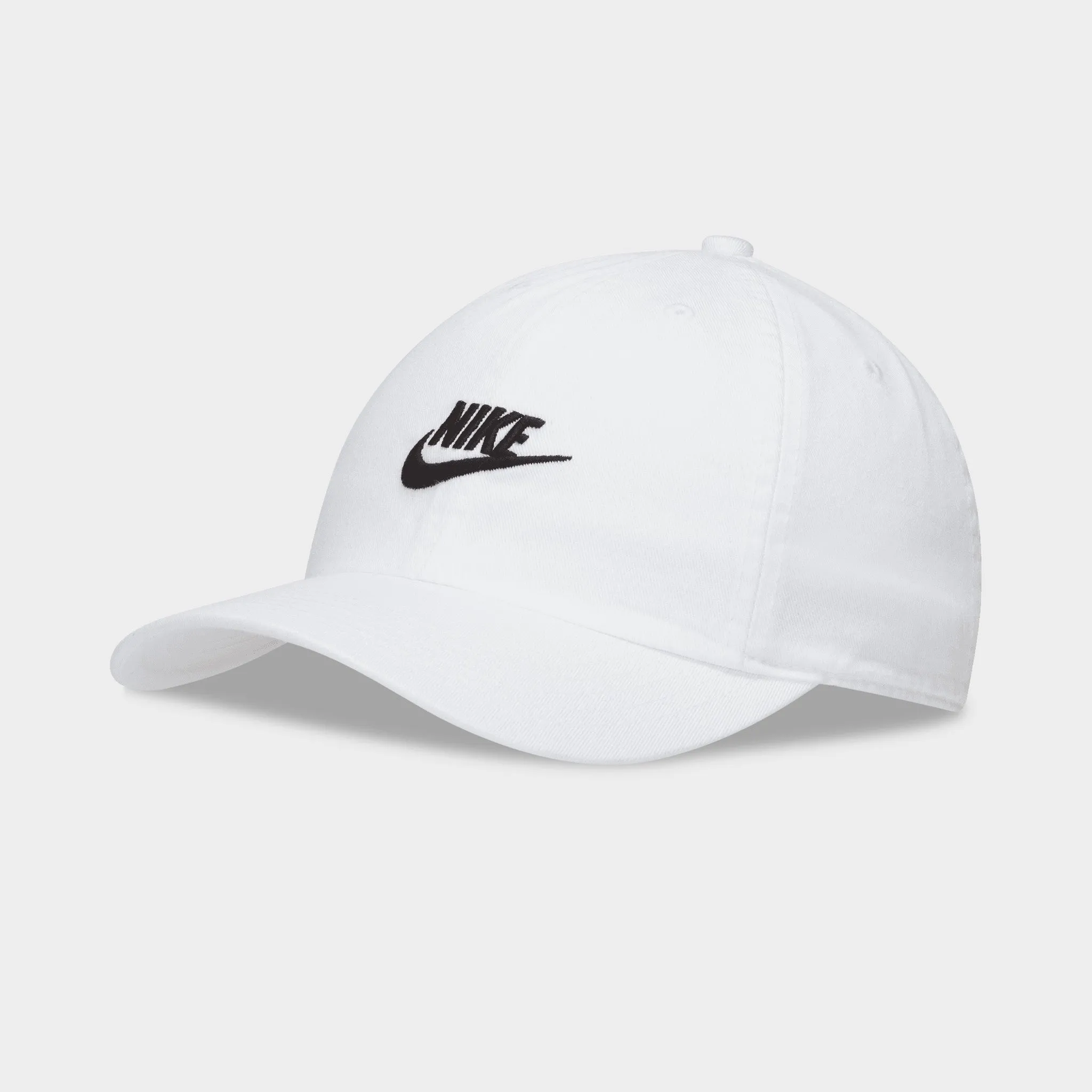 Nike Kids' Heritage86 Adjustable Hat White / Black