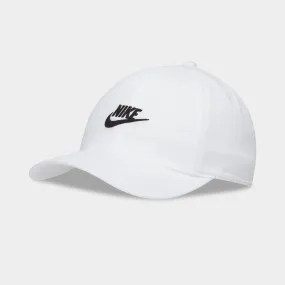 Nike Kids' Heritage86 Adjustable Hat White / Black