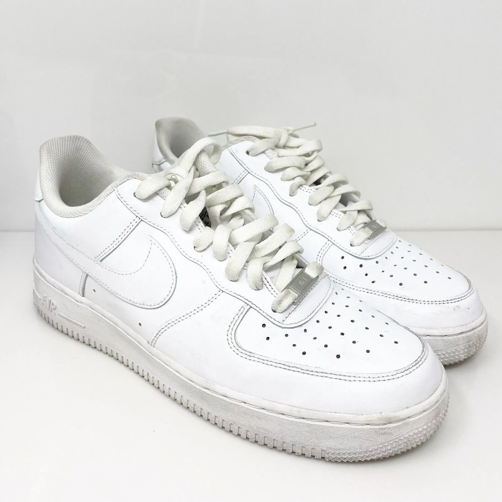 Nike Mens Air Force 1 07 CW2288-111 White Casual Shoes Sneakers Size 11