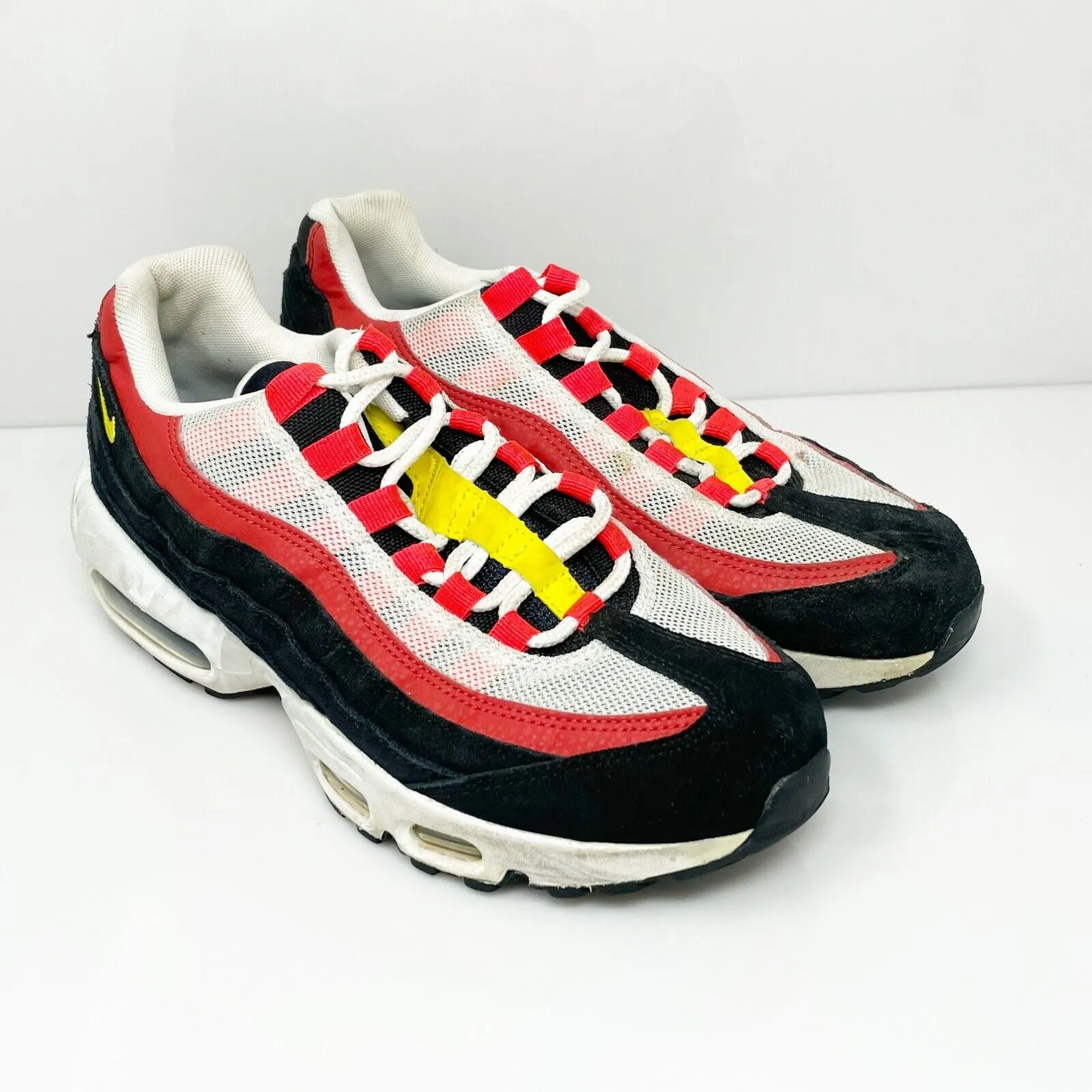 Nike Mens Air Max 95 AT9865-101 Black Casual Shoes Sneakers Size 6.5