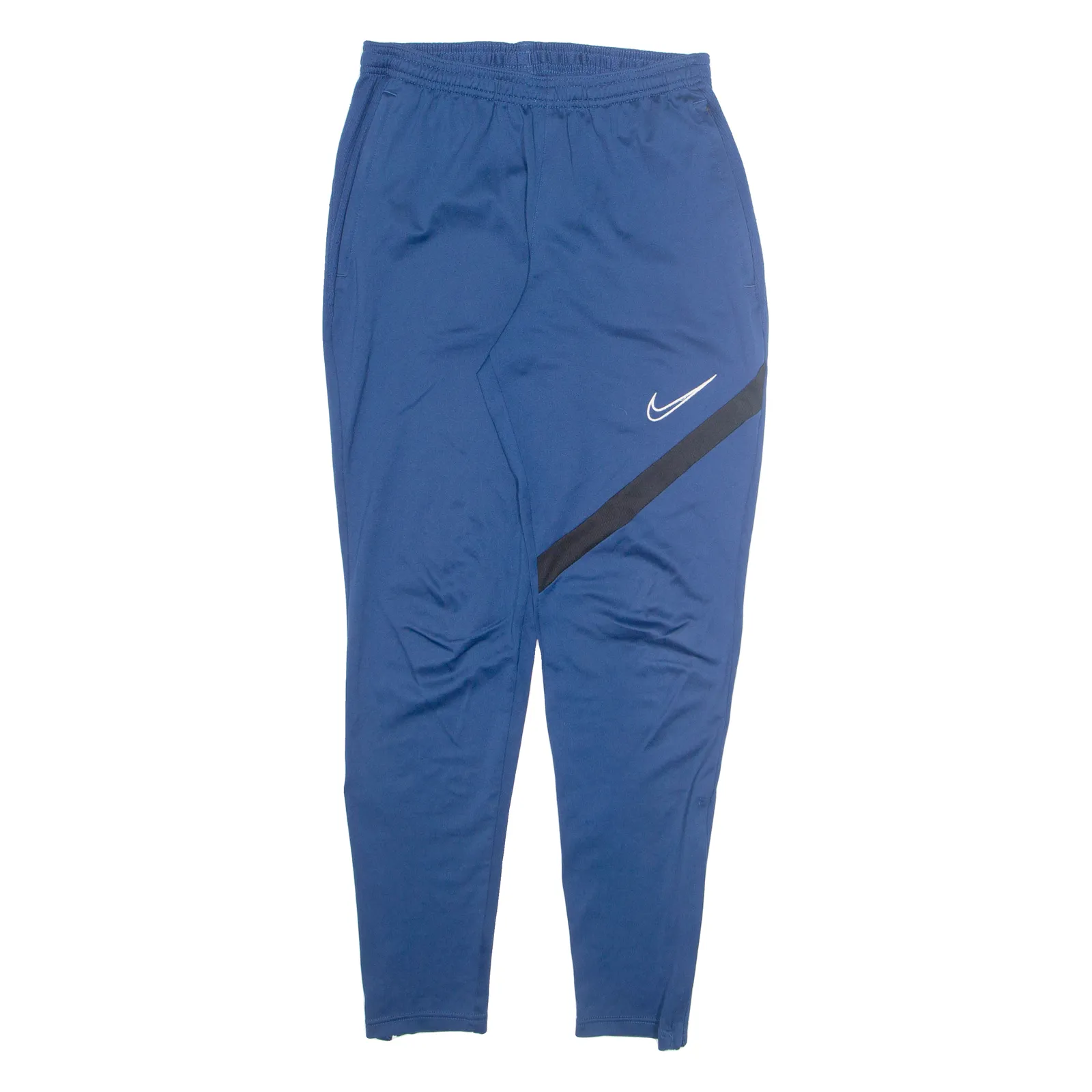 NIKE Mens Joggers Blue Tapered S W26 L28