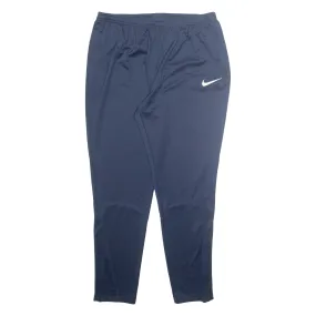 NIKE Mens Joggers Blue Tapered XL W32 L29