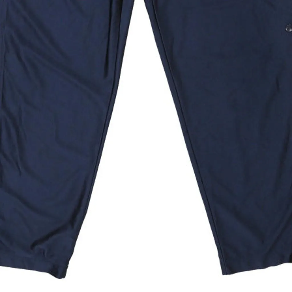 Nike Tracksuit - Large Navy Polyester