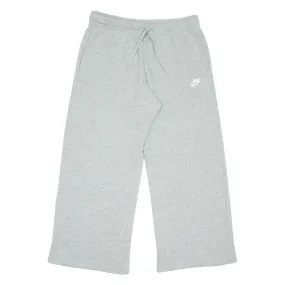 NIKE Womens Joggers Grey Wide-Leg L W33 L28