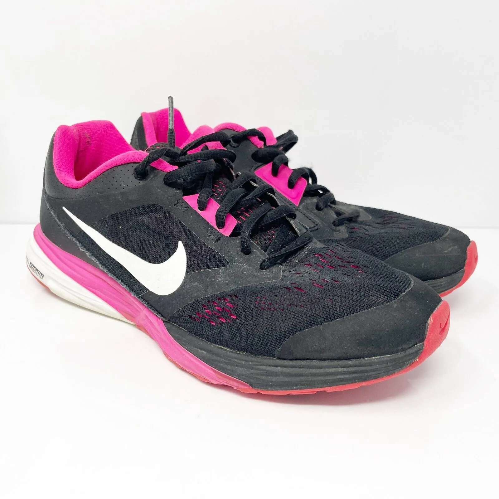 Nike Womens Tri Fusion Run 749176-001 Black Running Shoes Sneakers Size 8.5