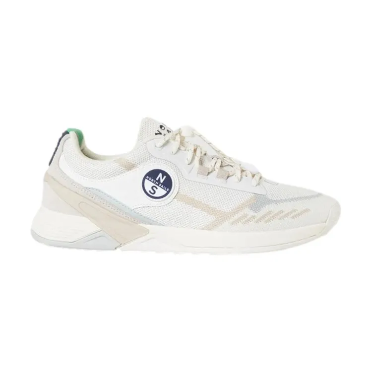 White NORTH SAILS SKIPPER TINT 029 Men's Sneakers