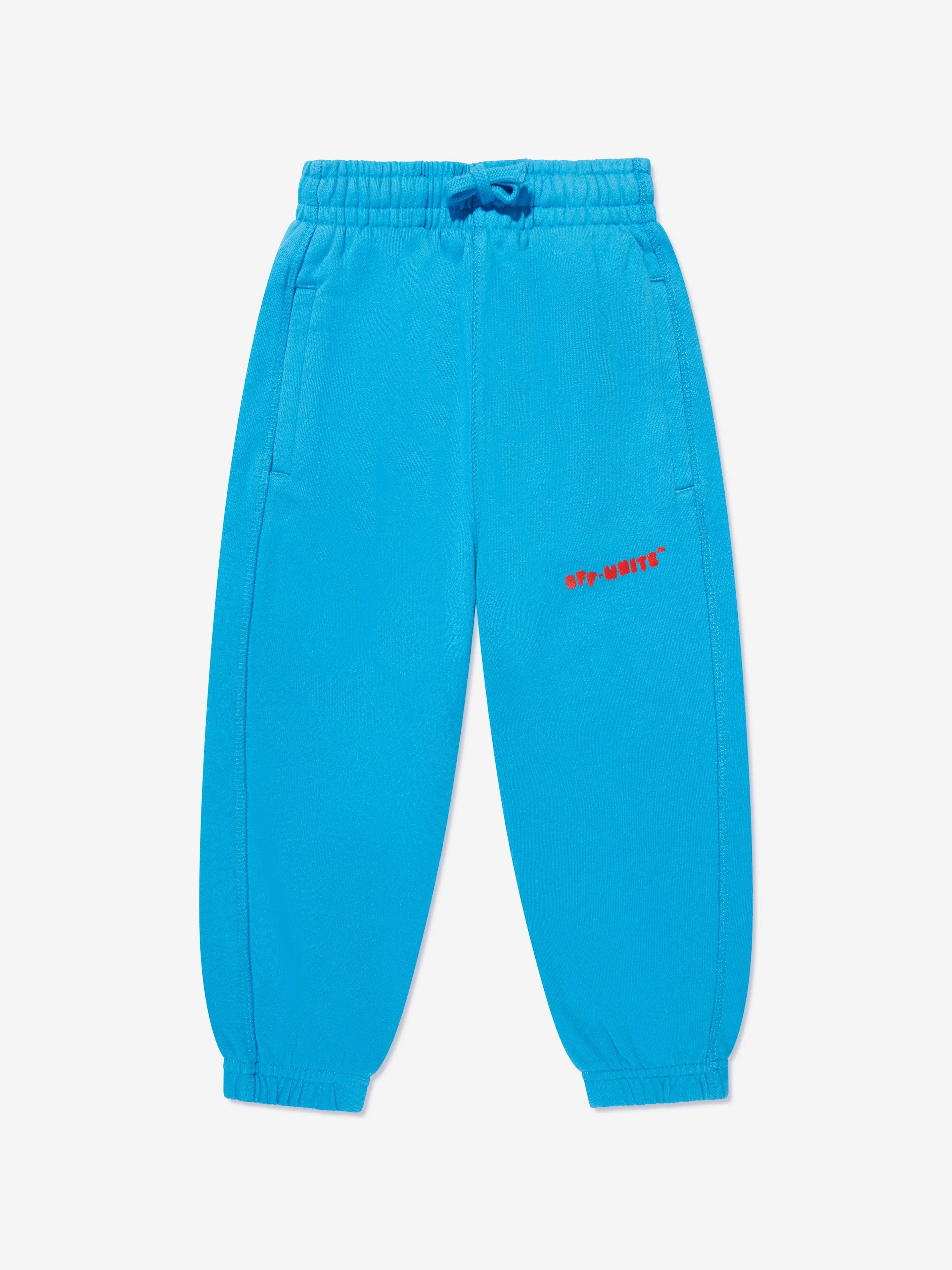 Off-White Boys Balloons Joggers in Blue