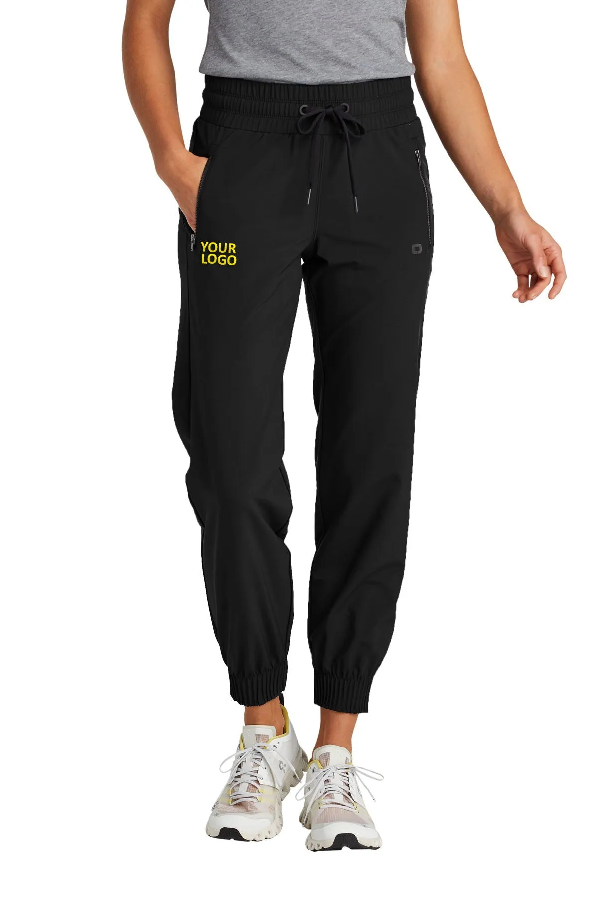 OGIO Ladies Connection Customized Joggers, Blacktop