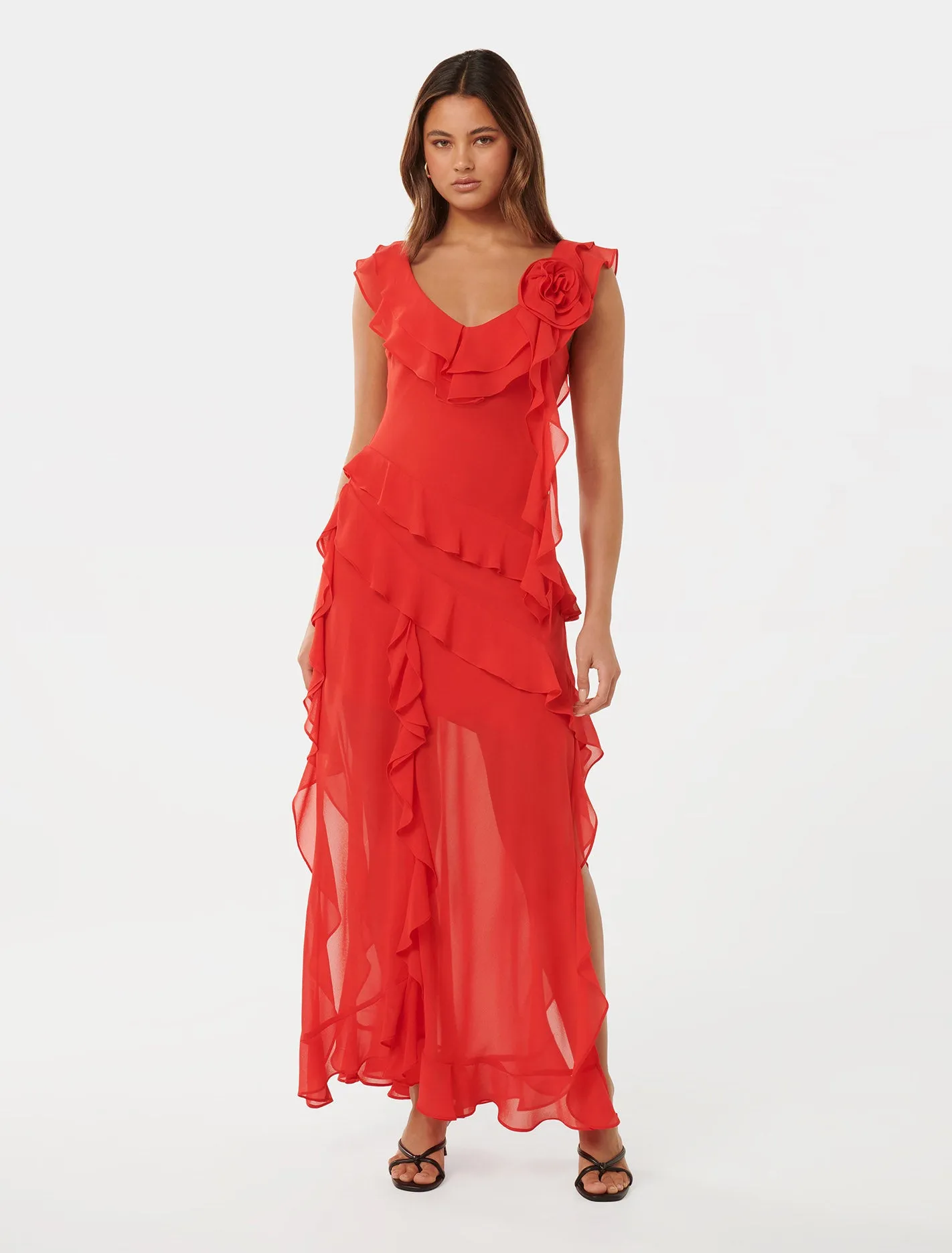 Olivia Ruffle Dress