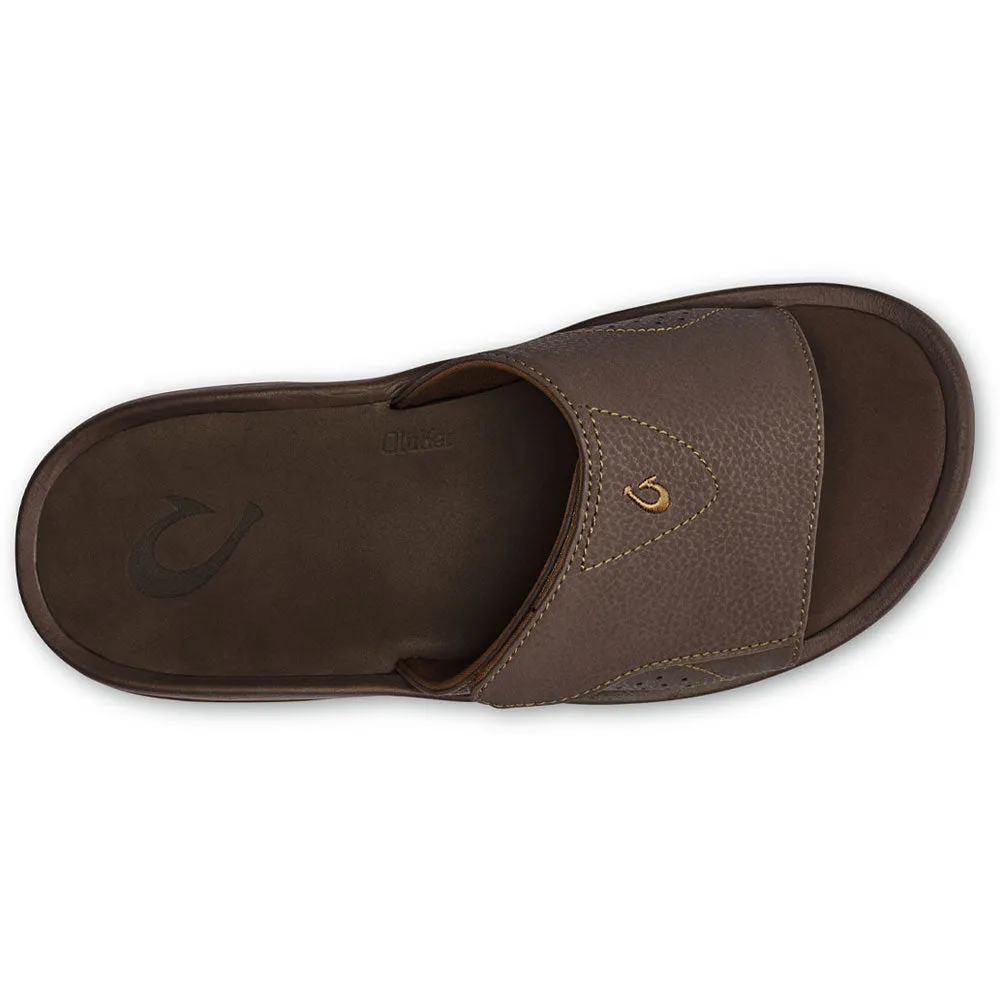 OluKai Nalu Slide Sandal Dark Java (Men's)